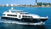 Motor yacht TRUE NORTH - Photo Credit Broward Yachts